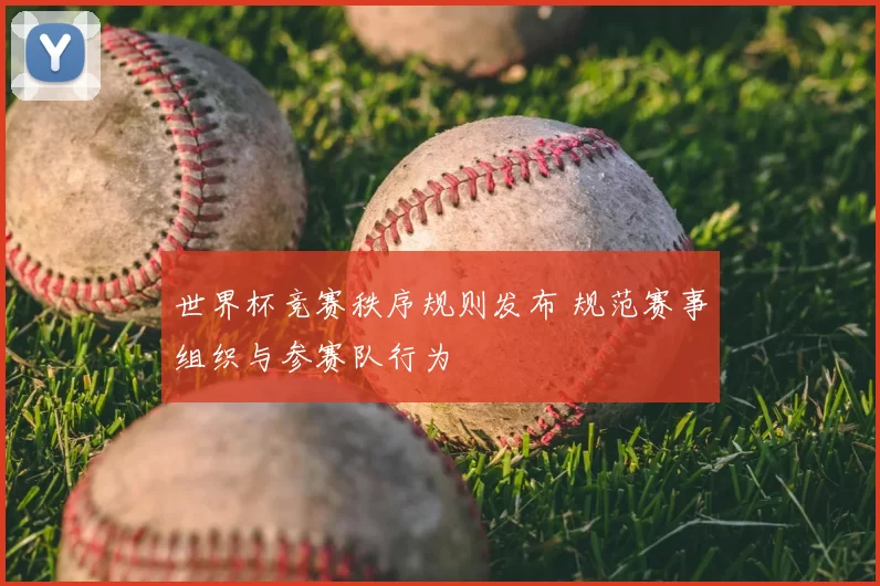 世界杯竞赛秩序规则发布 规范赛事组织与参赛队行为
